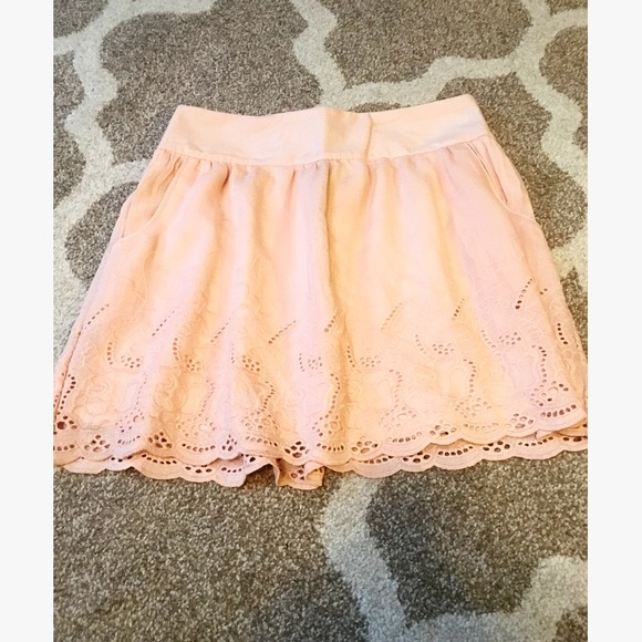 Light pink skirt