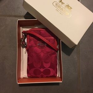 Coach wristlet