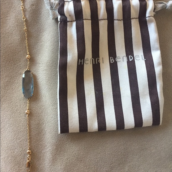 Henri Bendel Delicate Light Blue Bracelet like new