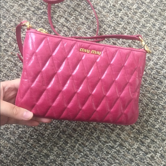 brand new miumiu clutch