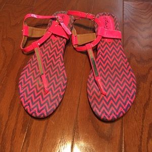 Twisted sandals