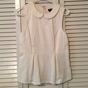 Jcrew Peplum Top