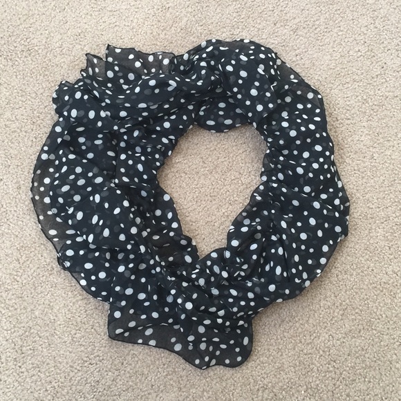 Ruffled Chiffon Scarf - Picture 3 of 4