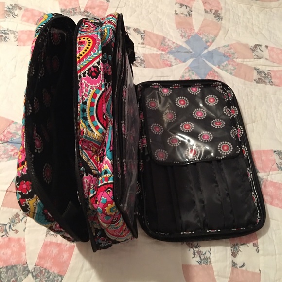 Vera Bradley Large Blush & Brush Makeup Case