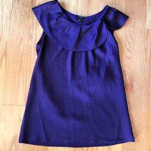 Deep purple sleeveless shirt