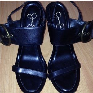 Jessica Simpson platform heels..