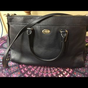 Coach - Tote /Shoulder Bag NAVY BLUE