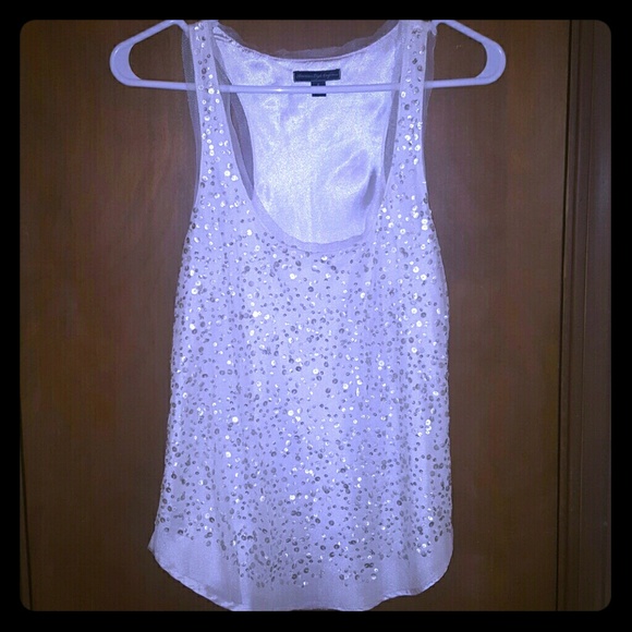 American Eagle sparkle tank
