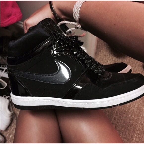 Nike platform sneakers