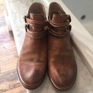 Free People Braeburn Tan booties