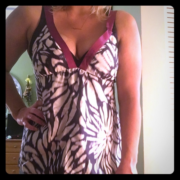 Etro printed silk tank