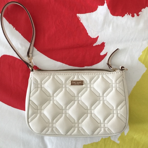 Ivory Kate Spade Wristlet