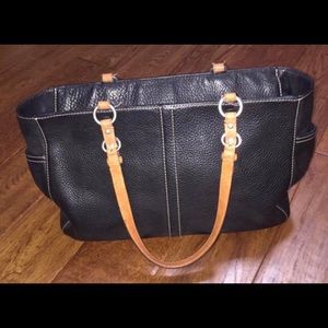 Black Leather Coach Purse