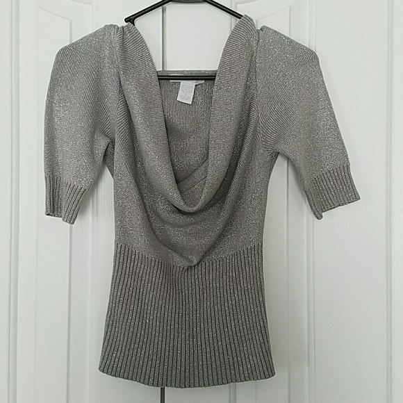 Silver sweater size S