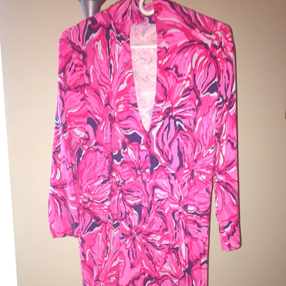 Alexandra Dress in Navy Flirty by Lilly Pulitzer