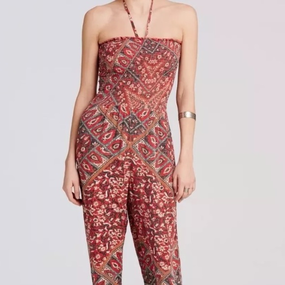 Free People Balloon Bodice romper/jumpsuit