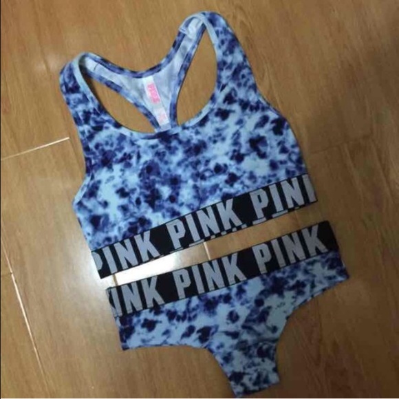 Victoria Secret PINK Logo Bra S