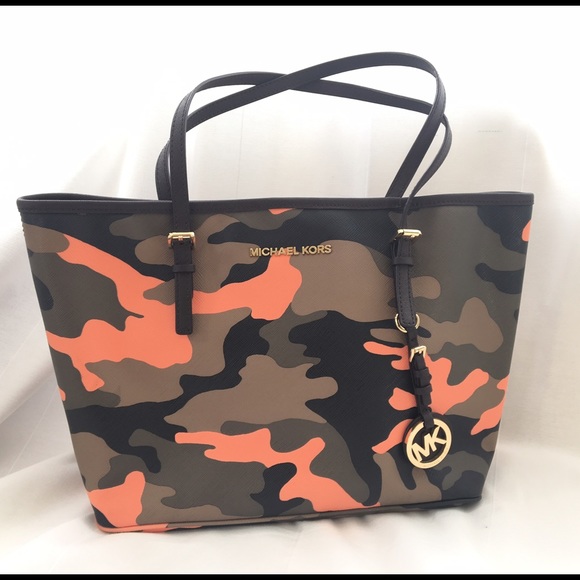 Michael Kors Orange Camo