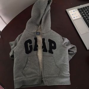 Baby Gap Fleeced Hoodie 12-18m