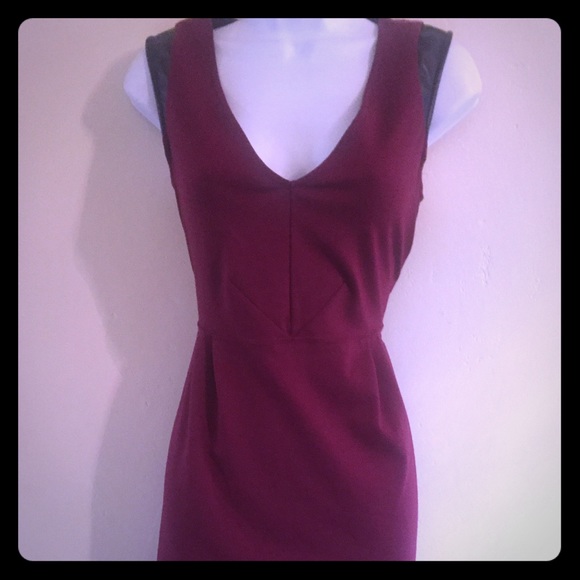 Sexy Maroon Dress