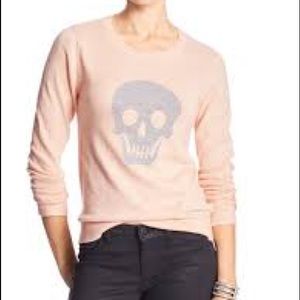 Banana Republic Skull Sweater S NWOT
