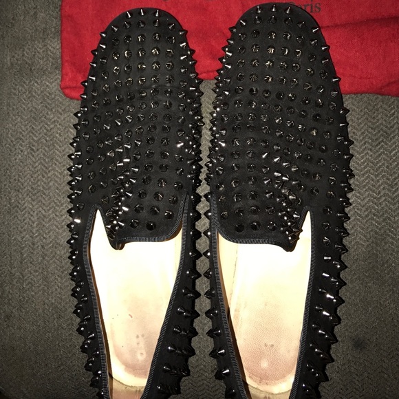 Christian Louboutin studded mens dress shoes main image 4