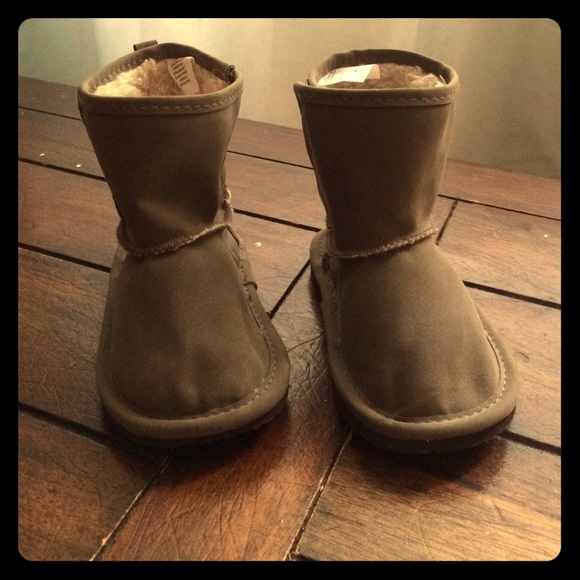 Baby Gap Brown Shearling Boots
