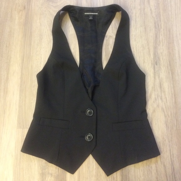 Express Jackets & Blazers - Express black vest