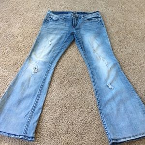 Express flair jeans