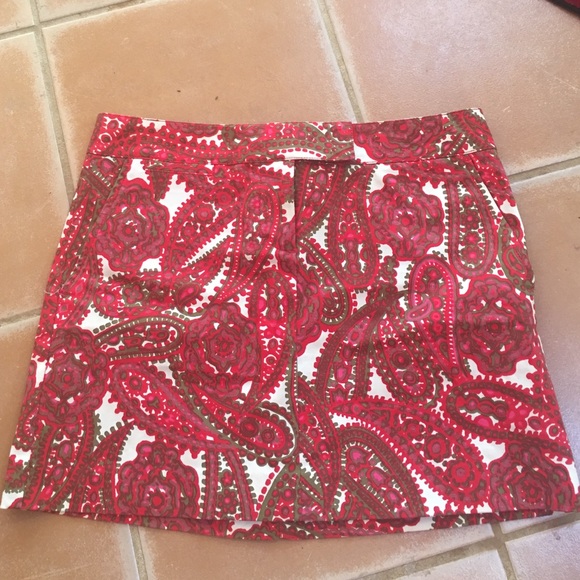 J.Crew Printed Skirt