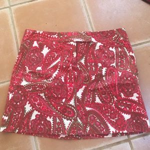 J.Crew Printed Skirt
