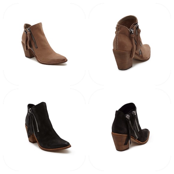 🍃💕Dolce Vita Leather Zip Tassel Ankle Boot - Picture 4 of 4