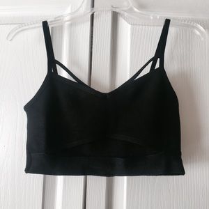 Sexy Black Bralette / Crop Top