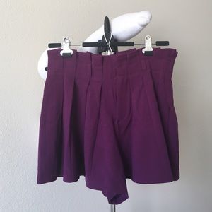 Burgundy/Purple short