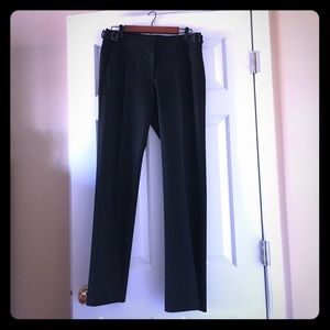 Loft work pants with buckles