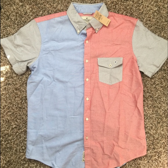 American Eagle Outfitters Other - NWT! American Eagle Mens Button Down Shirt Sz Med