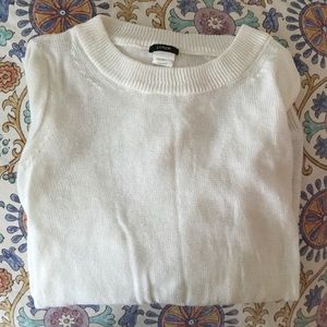J.crew linen/cotton blend crew neck sweater -small