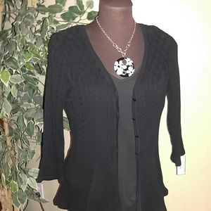 NWOT Cable Knit Cardigan