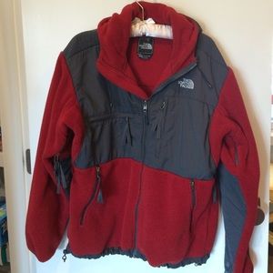 Red Men's North Face jacket