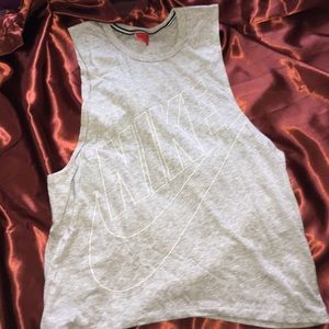 Nike cut off tank