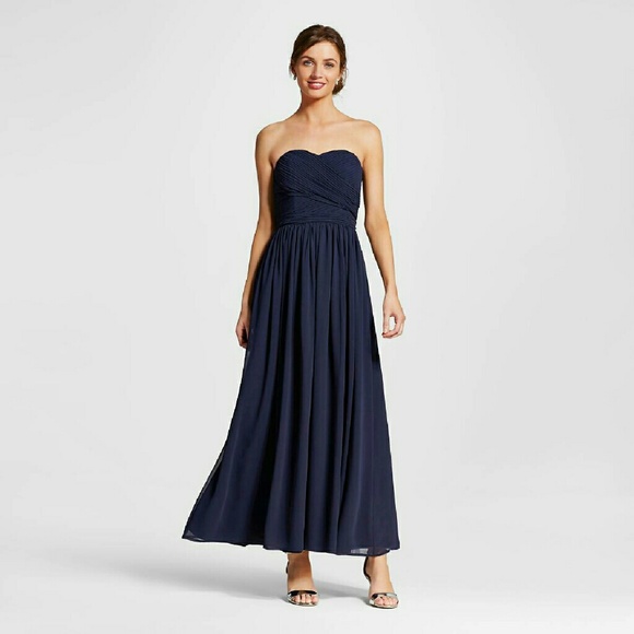 Tevolio navy blue maxi dress