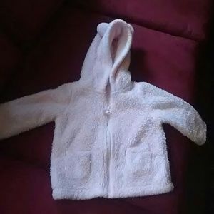 Baby pink sheep coat