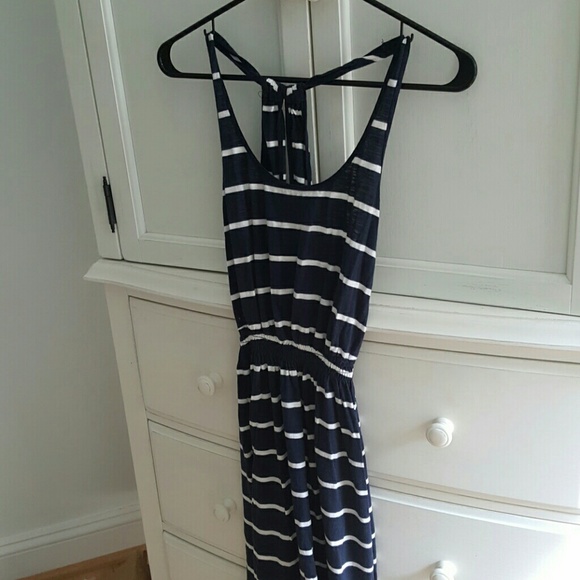 Abercrombie Stripped Maxi Dress