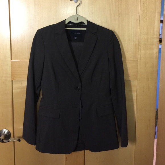 Brown Banana Republic Suit