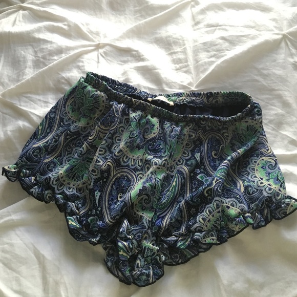 Altar'd State Patterned Flowy Shorts