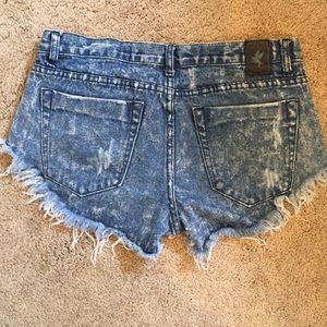 One Teaspoon denim shorts