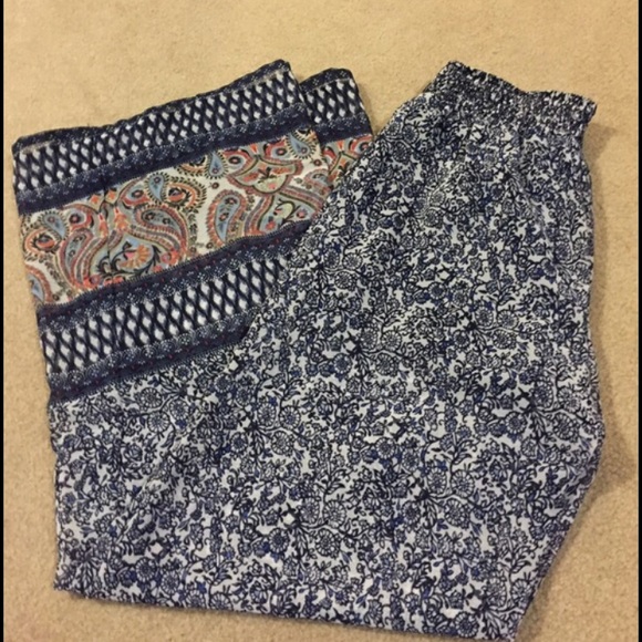 Blue pants