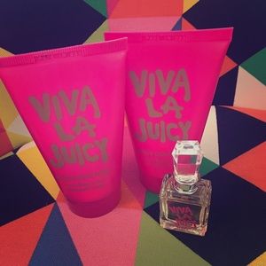 Viva la Juicy lotion/perfume bundle