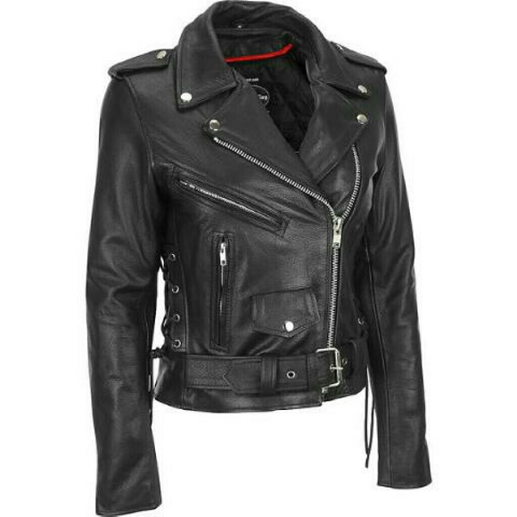 Leather King Jackets & Blazers - Leather King motorcycle jacket Pristine condition!