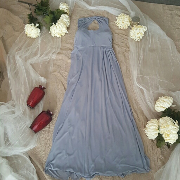 Mesh Mercury Long Gown